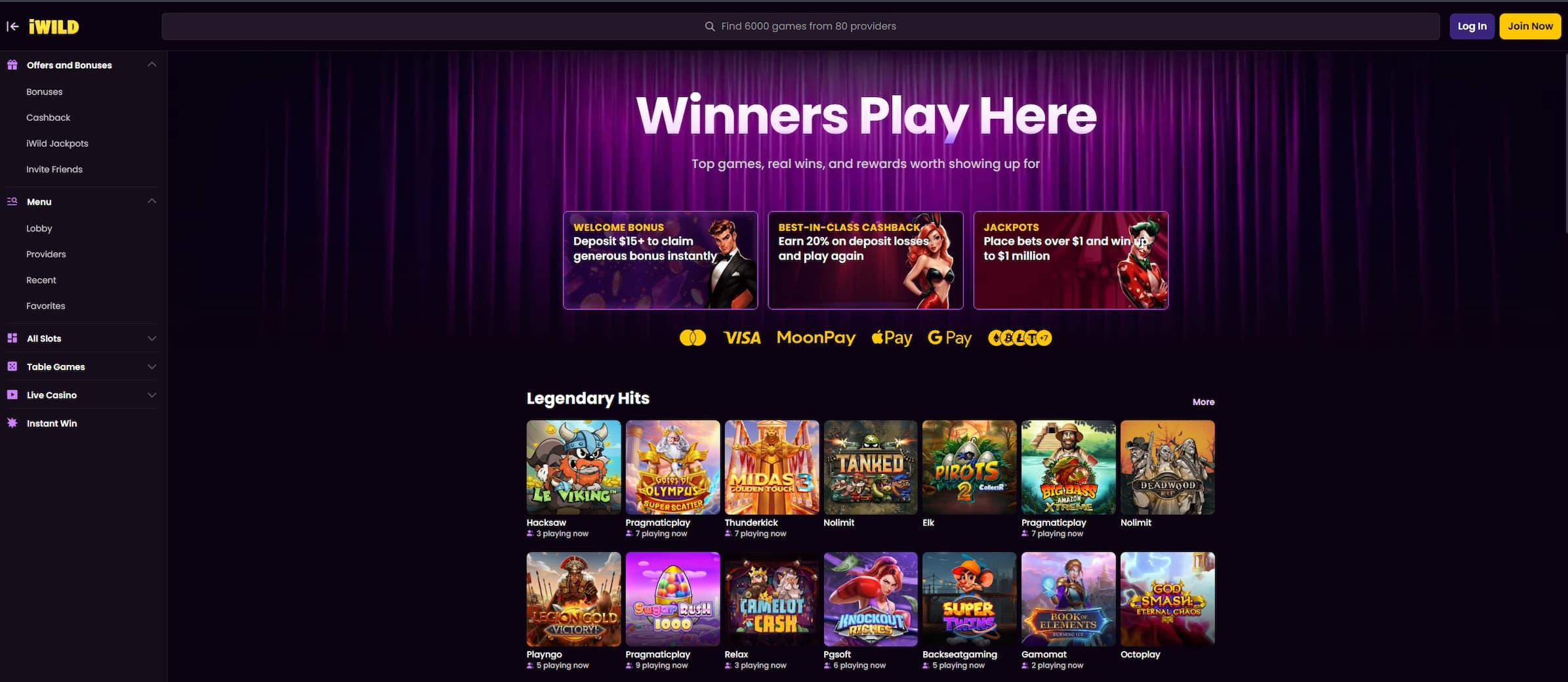 iWild Casino Expert Review and Bonuses (December 2025)