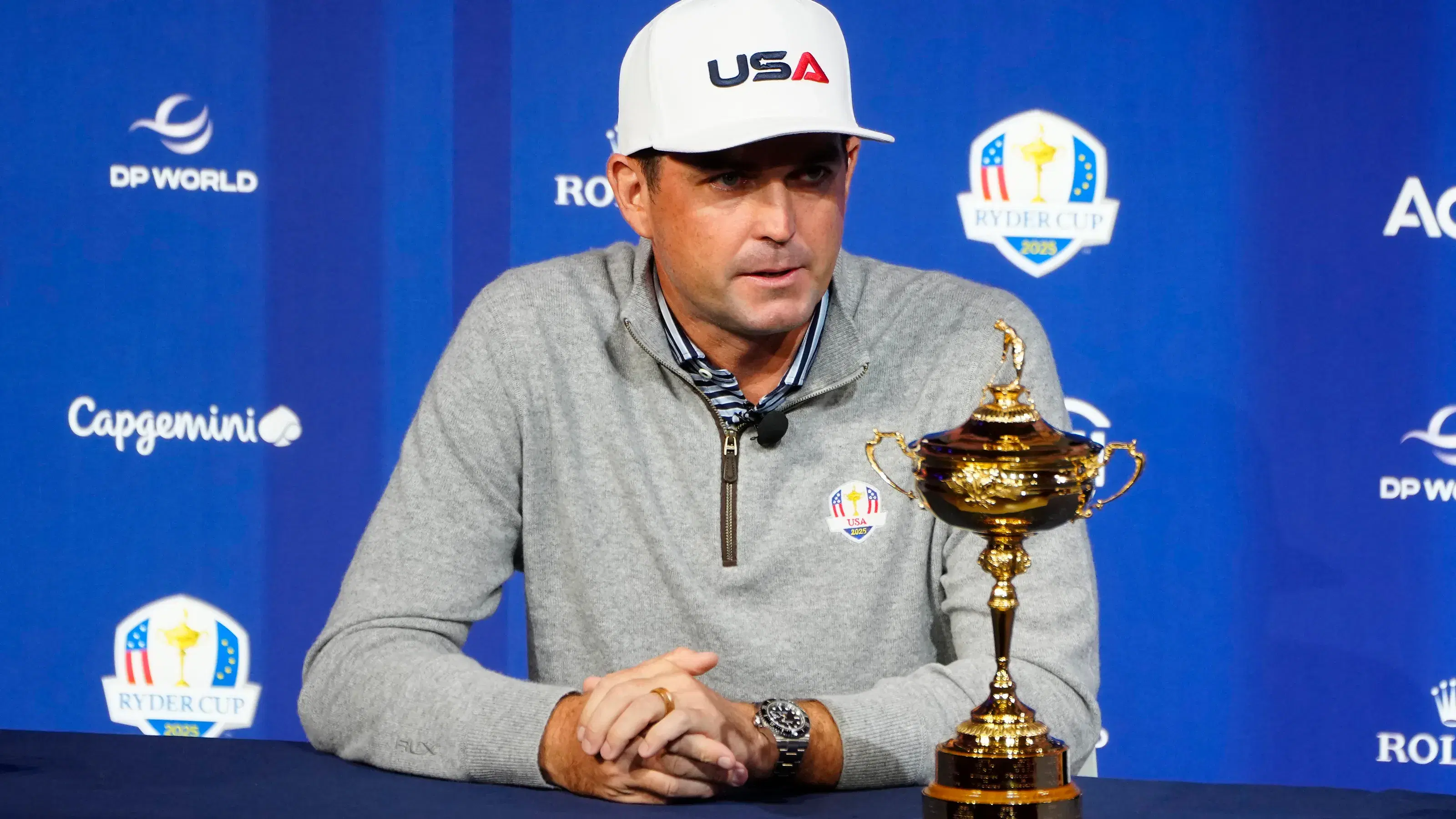 Keegan Bradley at Ryder Cup