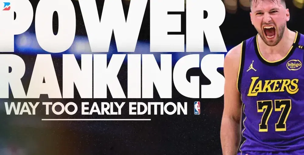 Way Too Early 2025-2026 NBA Power Rankings