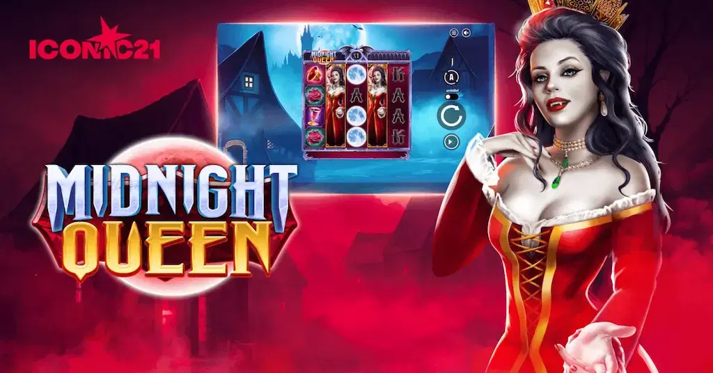 Midnight Queen Slot Game from ICONIC21 now at mBitcasino