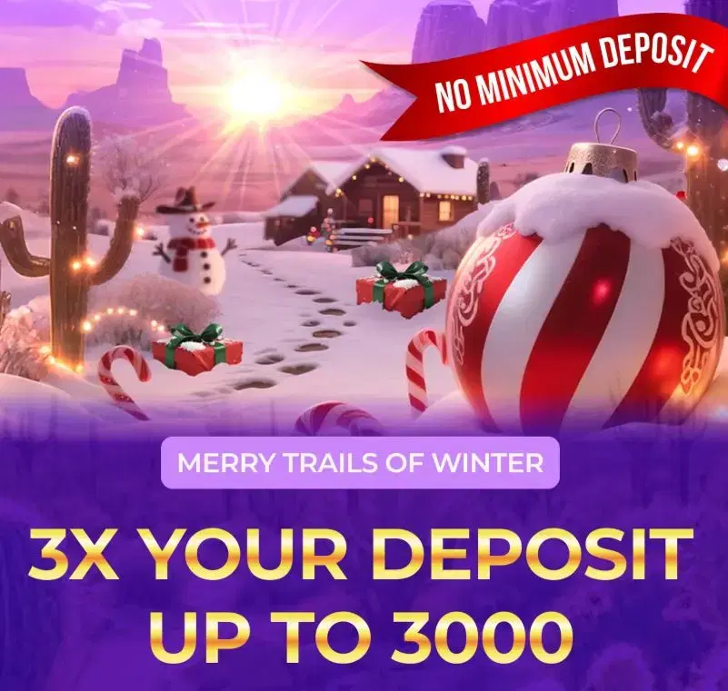 Lucky Bonanza Casino Offers Merry Trails of Winter Promo