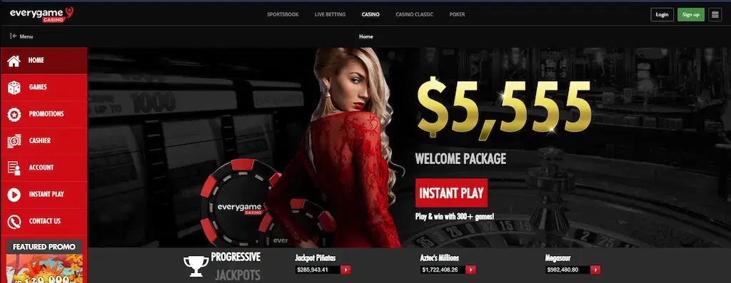 Everygame Casino Expert Review & Bonus Codes (December 2025)