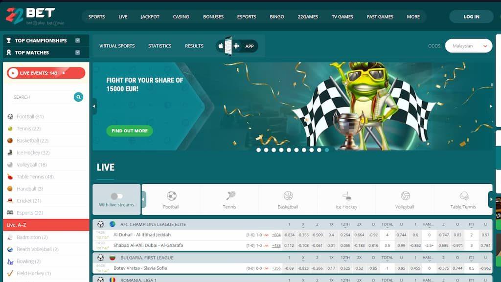 22Bet Sportsbook Expert Review & Bonuses (December 2025)