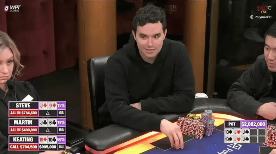 Alan Keating Wins $1.7M Pot at Hustler Casino Live