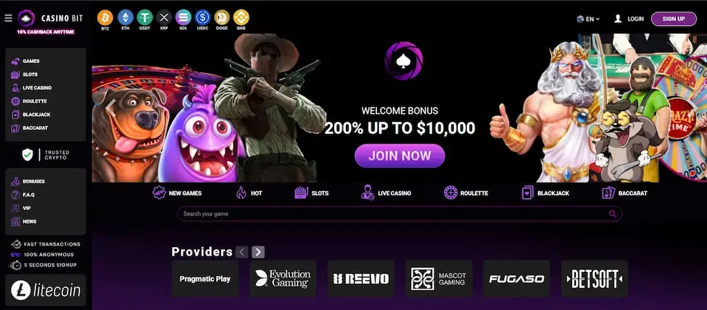 CasinoBit.io Expert Review & Bonuses (December 2025): A Crypto Casino for All