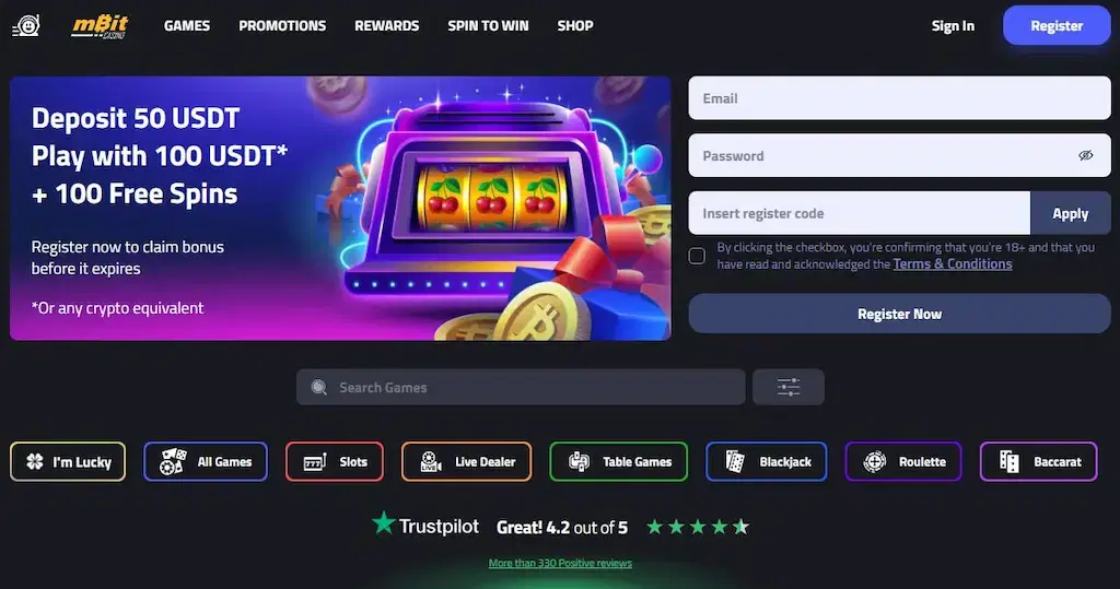 mBitcasino Expert Review and Bonuses