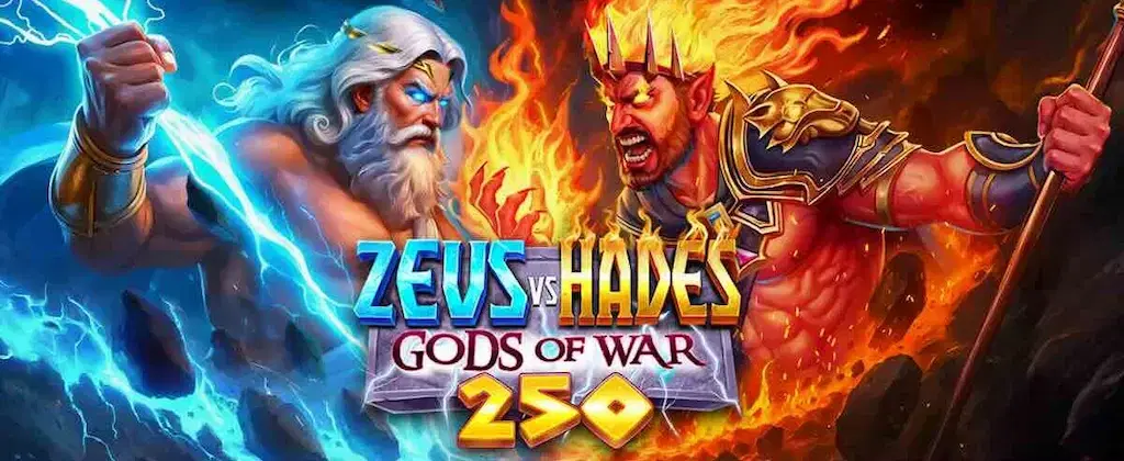 Zeus vs Hades: Gods of War 250 Slot Now Live at Ybets Casino