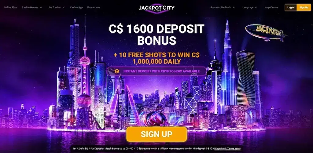 Jackpot City Casino FI Apr 2026
