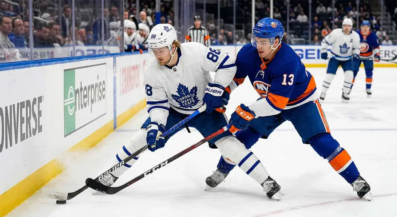 William Nylander and Mat Barzal