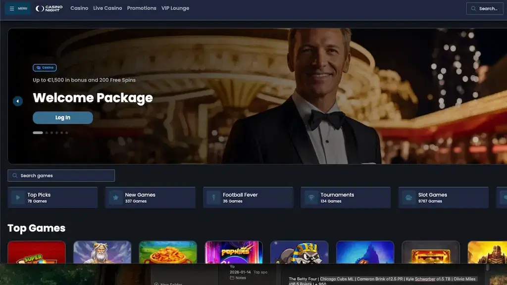 CasinoNight Expert Review & Bonus Codes
