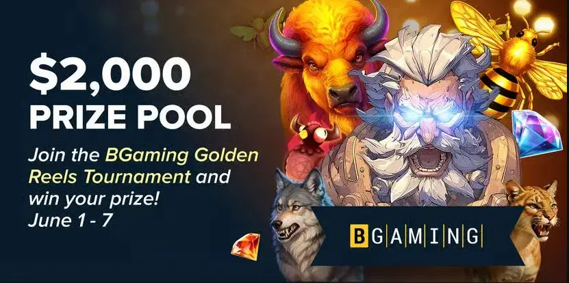 BGaming Golden Reels Tournament Now Live at Wild.io