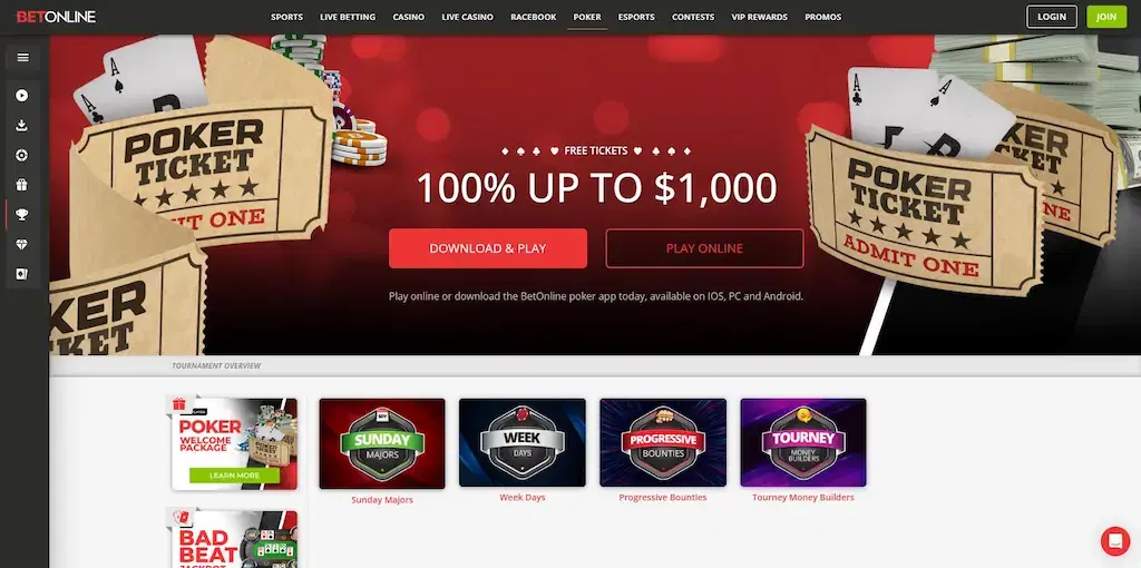 betonline poker fi july 2026