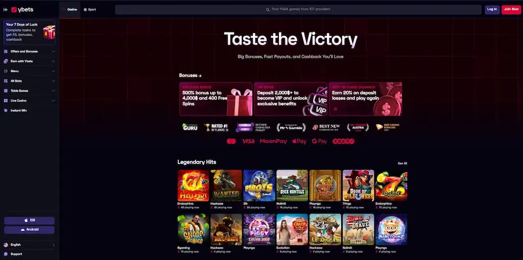 ybets casino fi july 2026