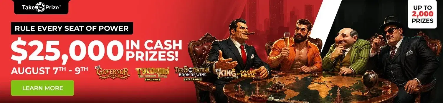 BetOnline Casino: Take the Prize Promo Offers $25K Cash Pool