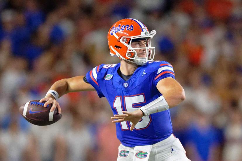 Graham Mertz starts for the Gators this season