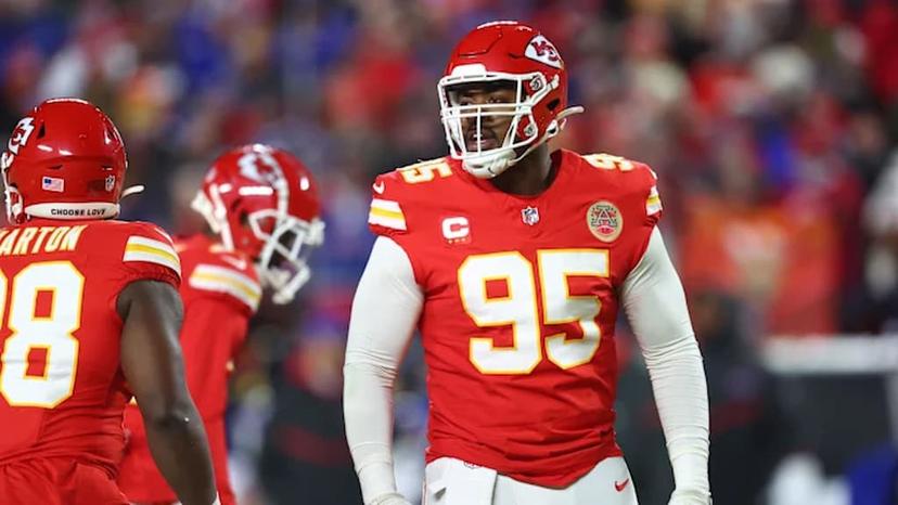 Kansas City Chiefs defensive tackle Chris Jones (95)