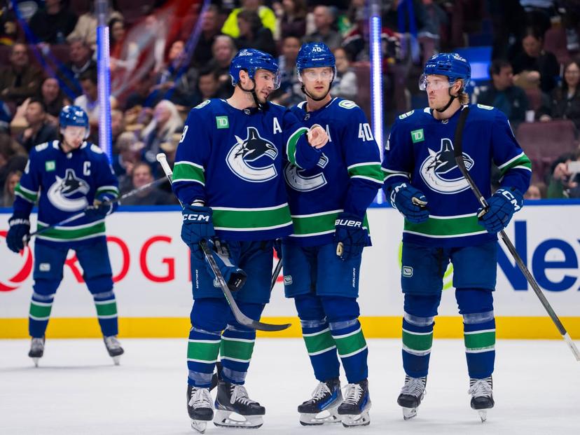 Vancouver ripped 48 shots last night, with on 18 finding the target