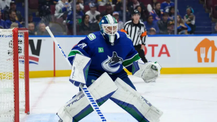 Despite his performance in the regular season, DeSmith is stepping up when Vancouver needs him