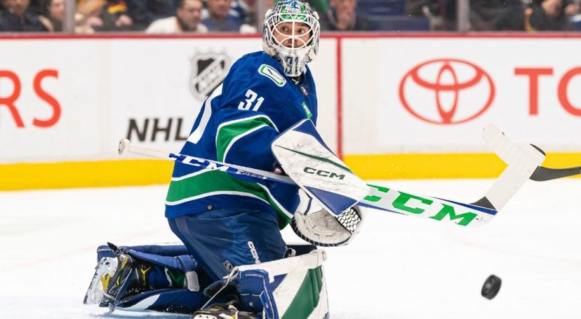 Silovs has saved 90.7% of shots faced this playoffs