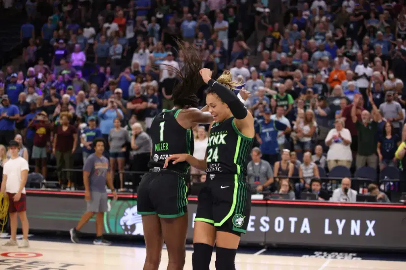 Lynx celebrate