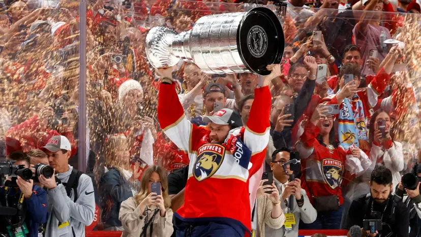 The Panthers are looking to repeat as Stanley Cup Champions