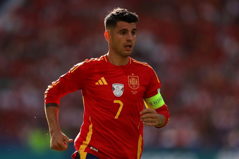 Morata has stepped up as the striker for this Spanish squad