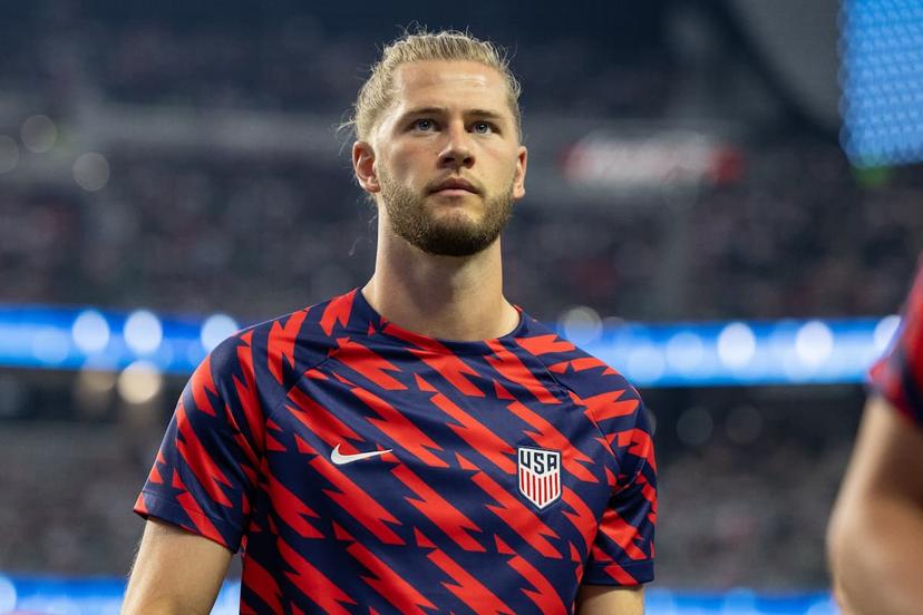 Walker Zimmerman commands the backline for the United States in Paris