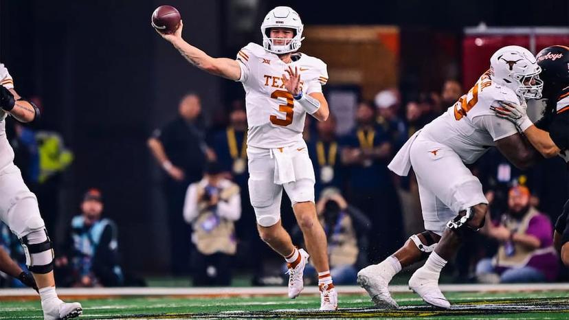 Ewers and Texas are in the SEC Championship for the first time ever
