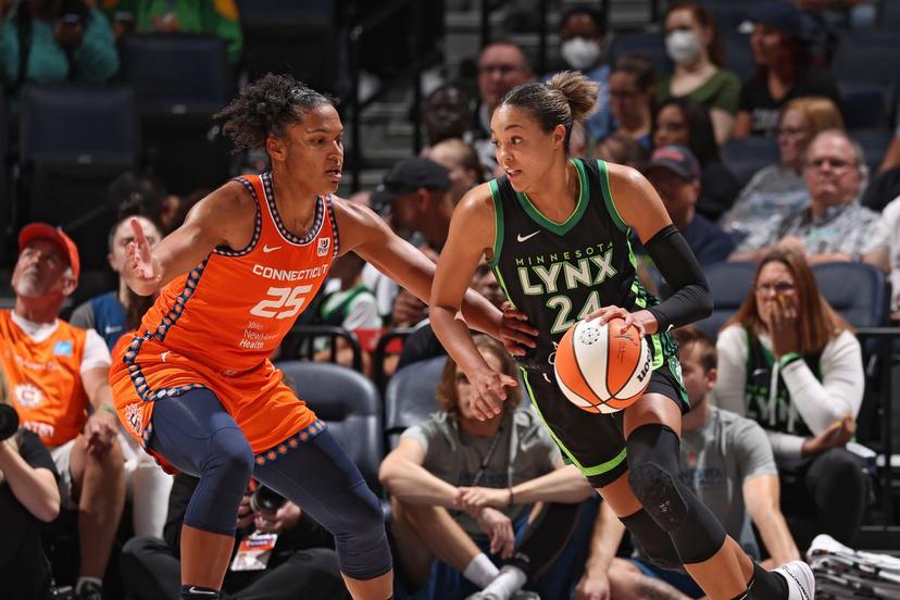 Alyssa Thomas and Napheesa Collier