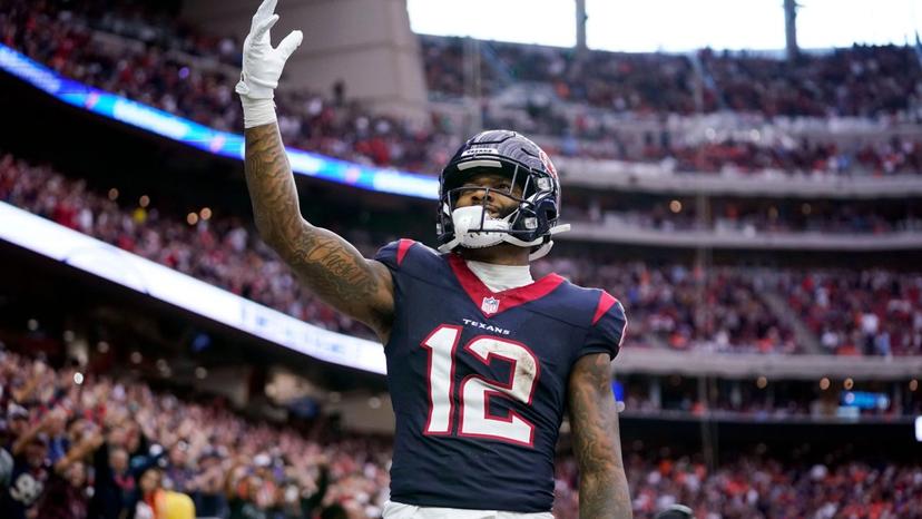 Nico Collins has over 300 receiving yards this year