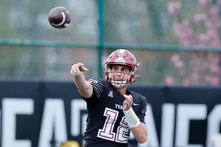 Rutgers Transfer, Evan Simon, has 7 TDs and 1 INT this year for the Owls