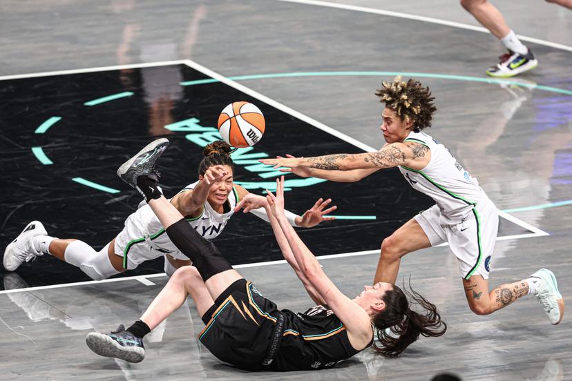 Napheesa Collier and Breanna Stewart