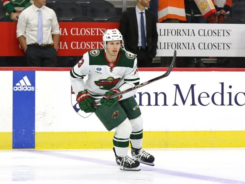 Marco Rossi is ready to be the top center for the Wild making his point a best bet