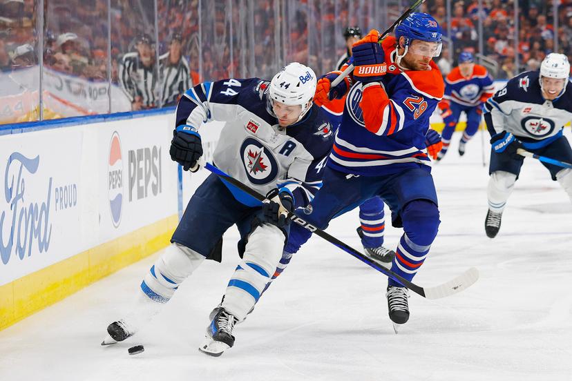 Josh Morrissey and Leon Draisaitl