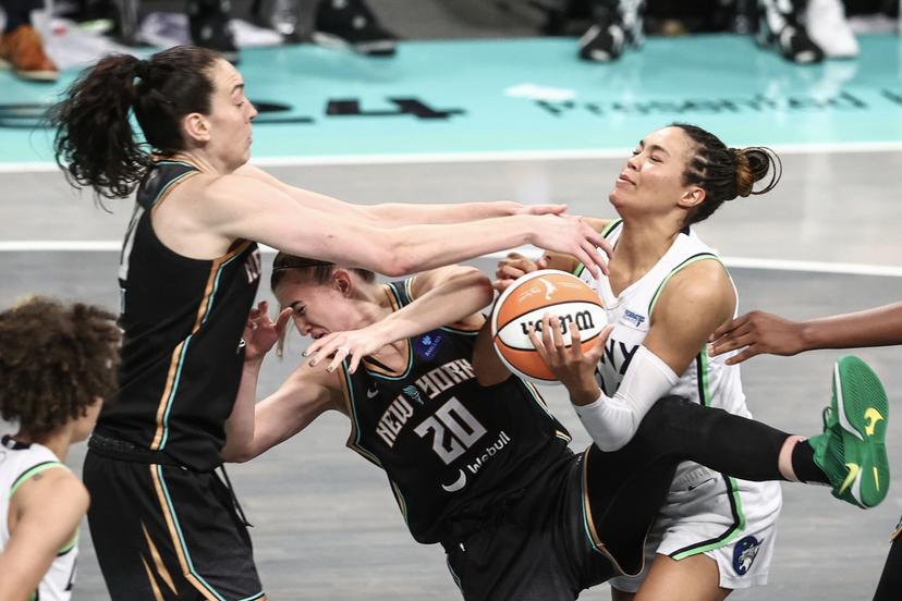 Breanna Stewart, Napheesa Collier, Sabrina Ionescu