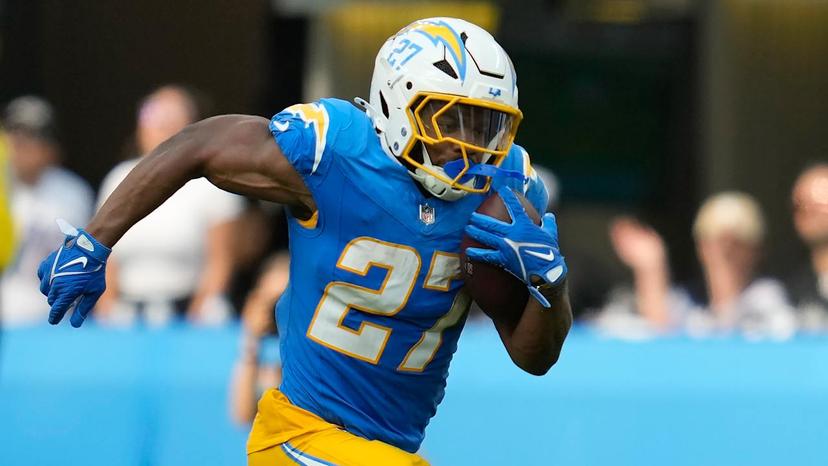JK Dobbins Rushing yards prop