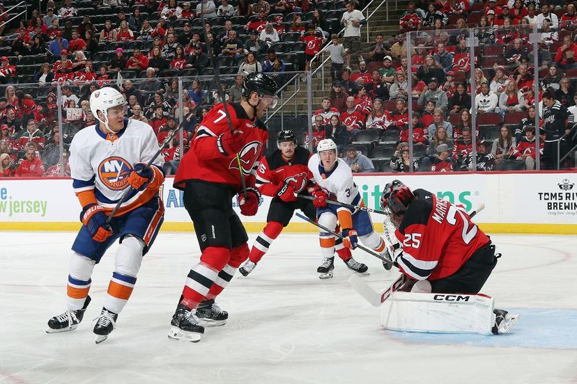 Jacob Markstrom leads the Devils tonight in Raleigh
