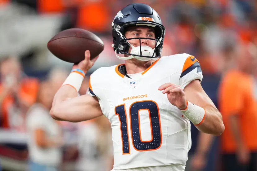 Bo Nix Broncos Player prop
