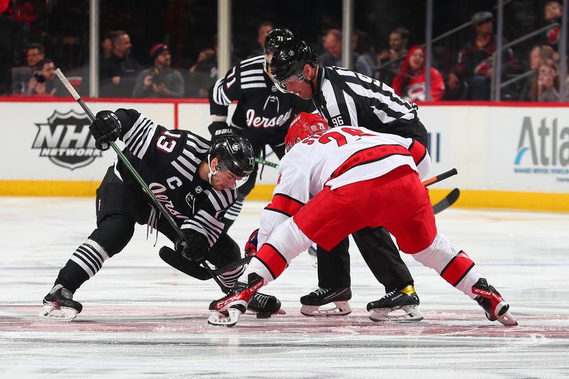 Nico Hischier and Jordan Staal