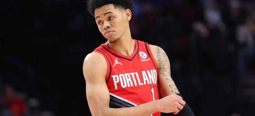 Anfernee Simons Spurs Trail Blazers Betting News Play Props 