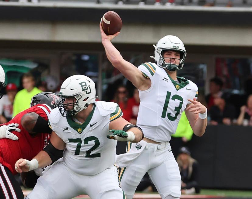 Sawyer Robertson and the Bears begin their season hosting Auburn of the SEC - Auburn Baylor Picks