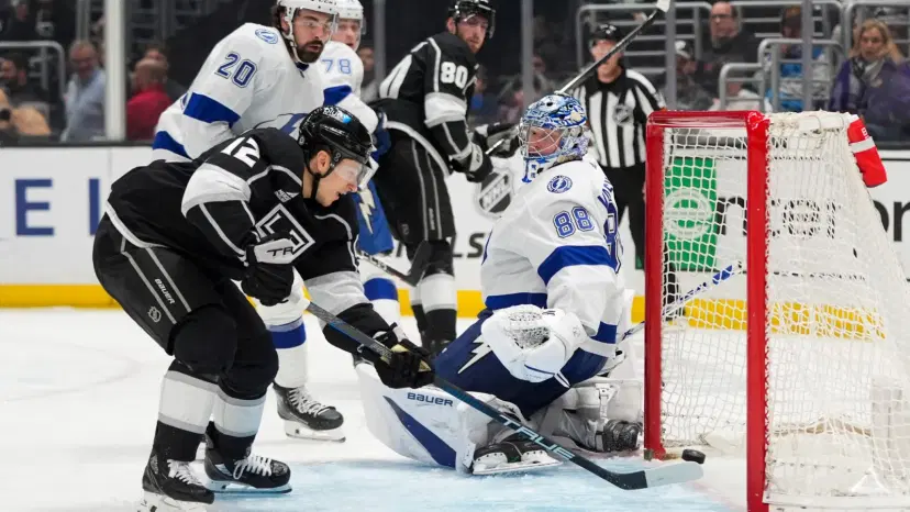 Trevor Moore and Andrei Vasilevskiy
