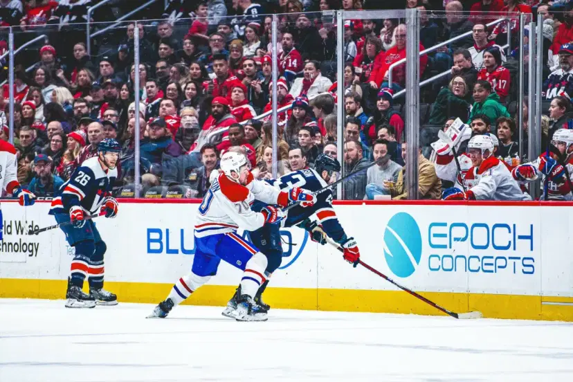 Tom Wilson and Canadian player.