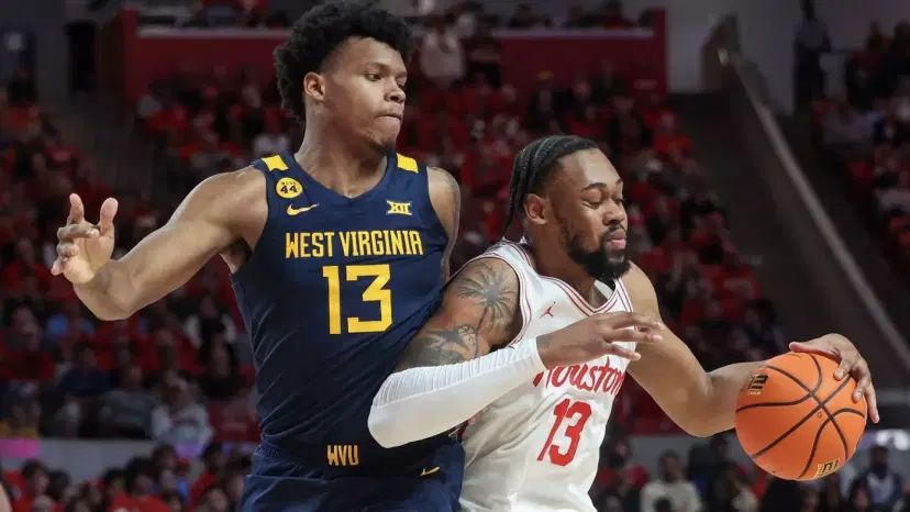 Houston goes into West Virginia to take on the Mountaineers