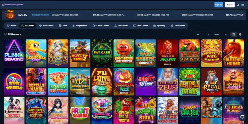 onlinecasinogames real july 2026