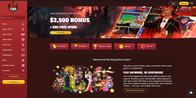 red stag casino best oct 2026