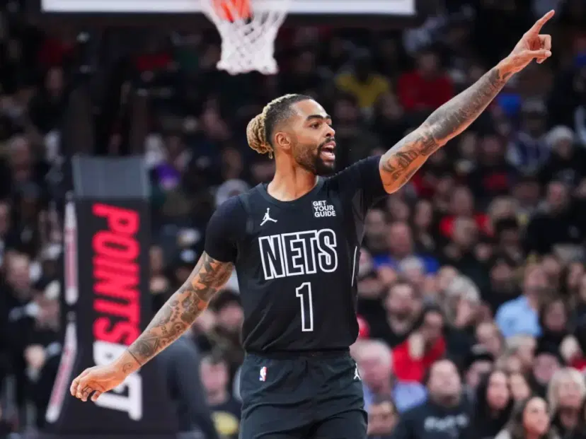 Brooklyn Nets D'Angelo Russell most popular nba teams