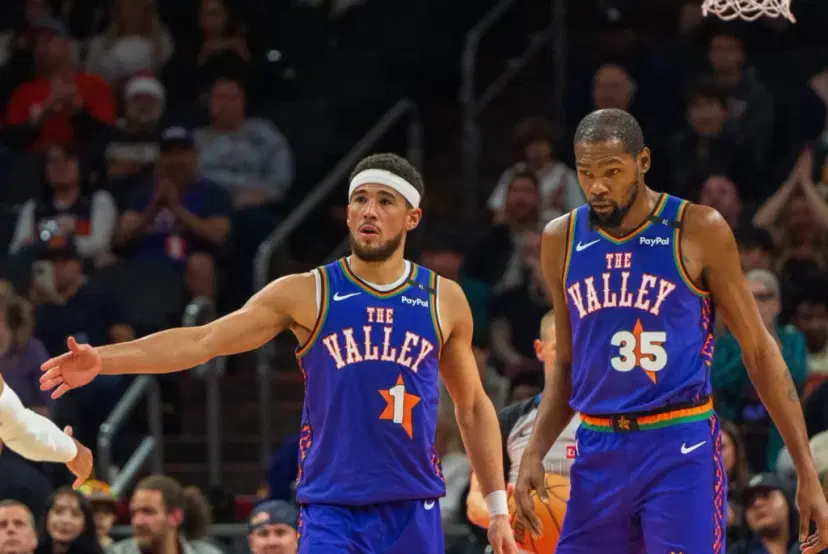 Phoenix Suns Devin Booker Kevin Durant most popular nba teams