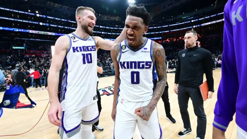 Sacramento Kings Domantas Sabonis Malik Monk