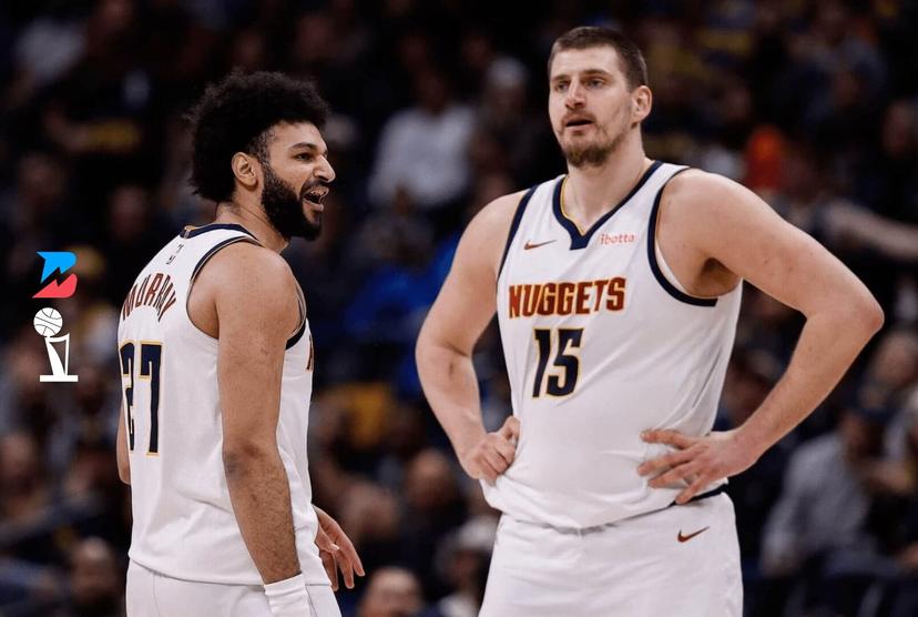 Nikola Jokic and Jamal Murray 